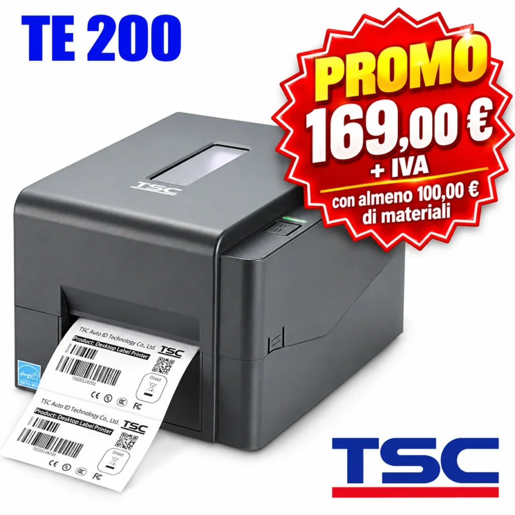 stampante tsc te200 in promo speciale