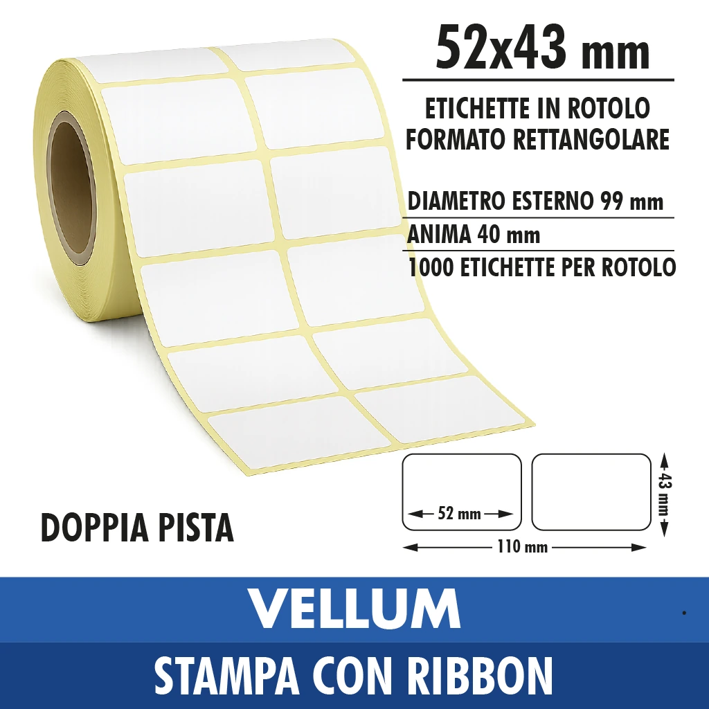 52x43 ve piste 