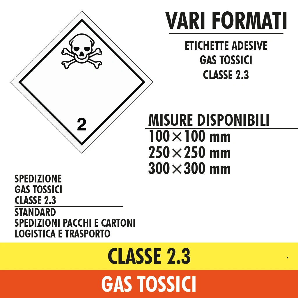 classe 2 3 gas tossici
