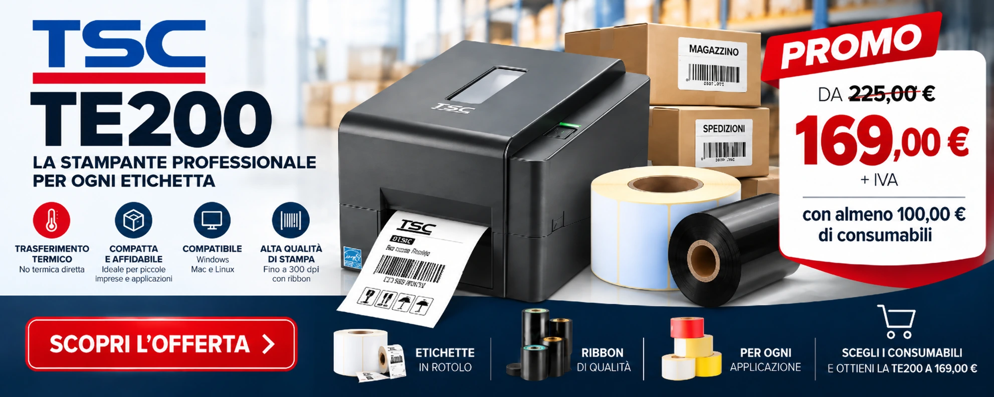 prestostampa te200 promo
