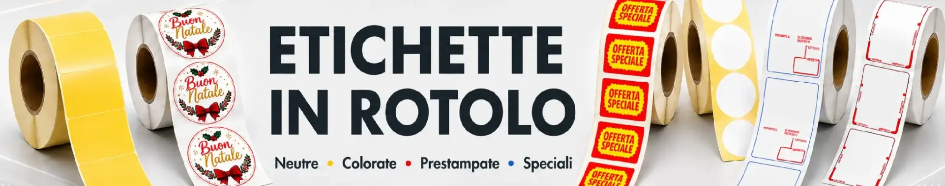 slide rotoli etichette